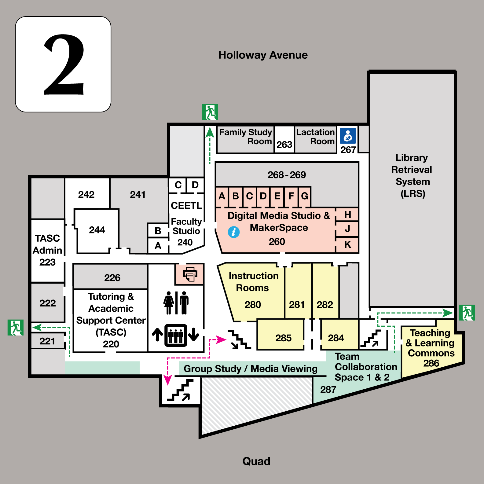 2nd floor map img