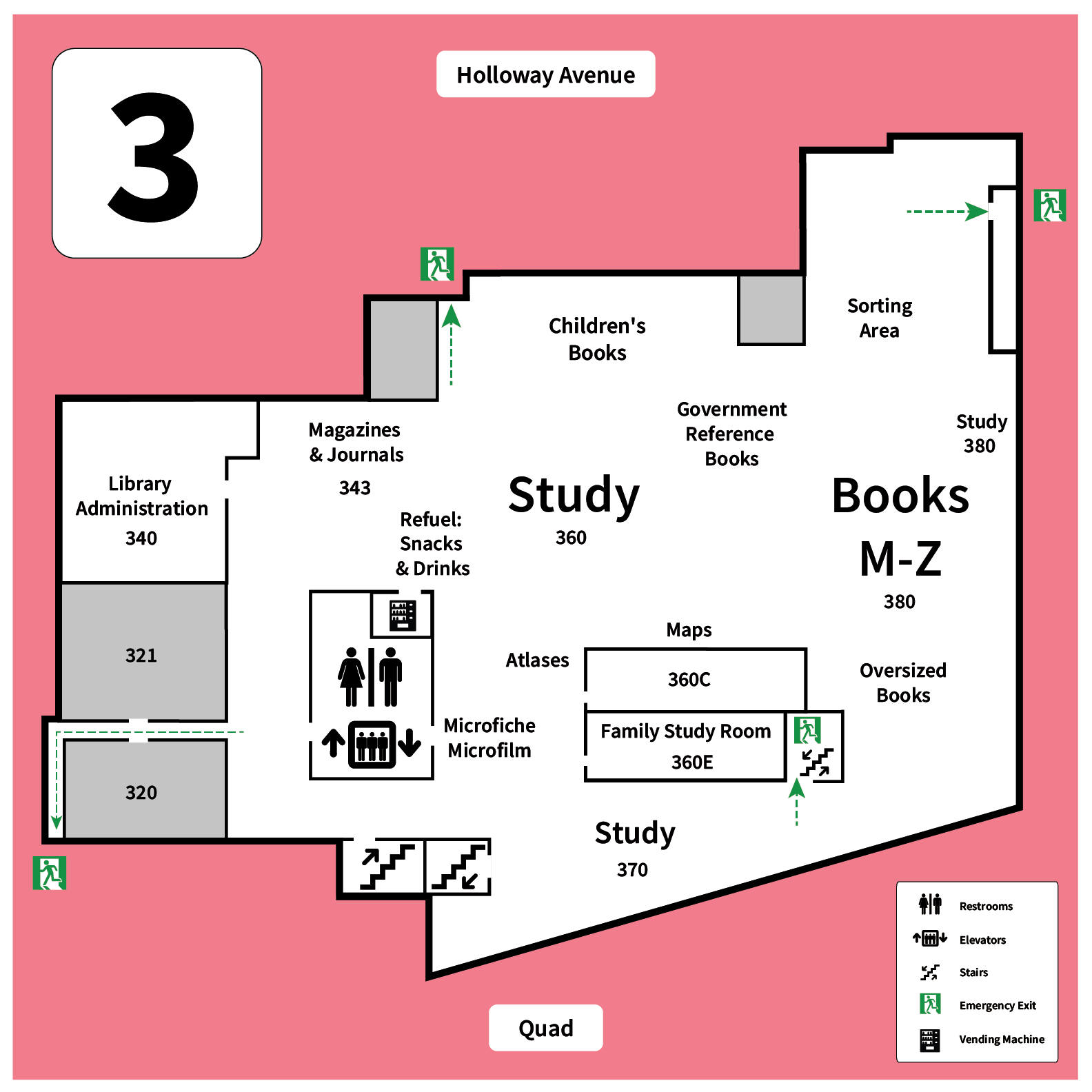 3rd Floor Map img