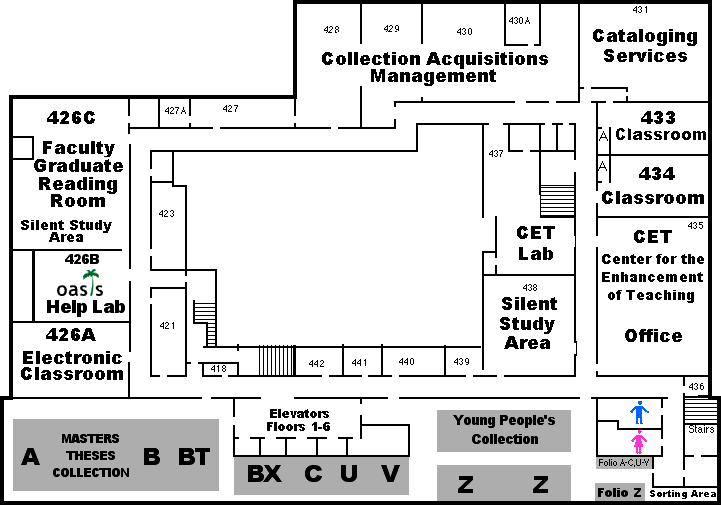 Old 4th floor map
