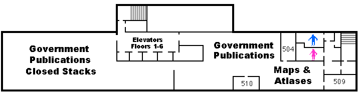 old 5th floor map