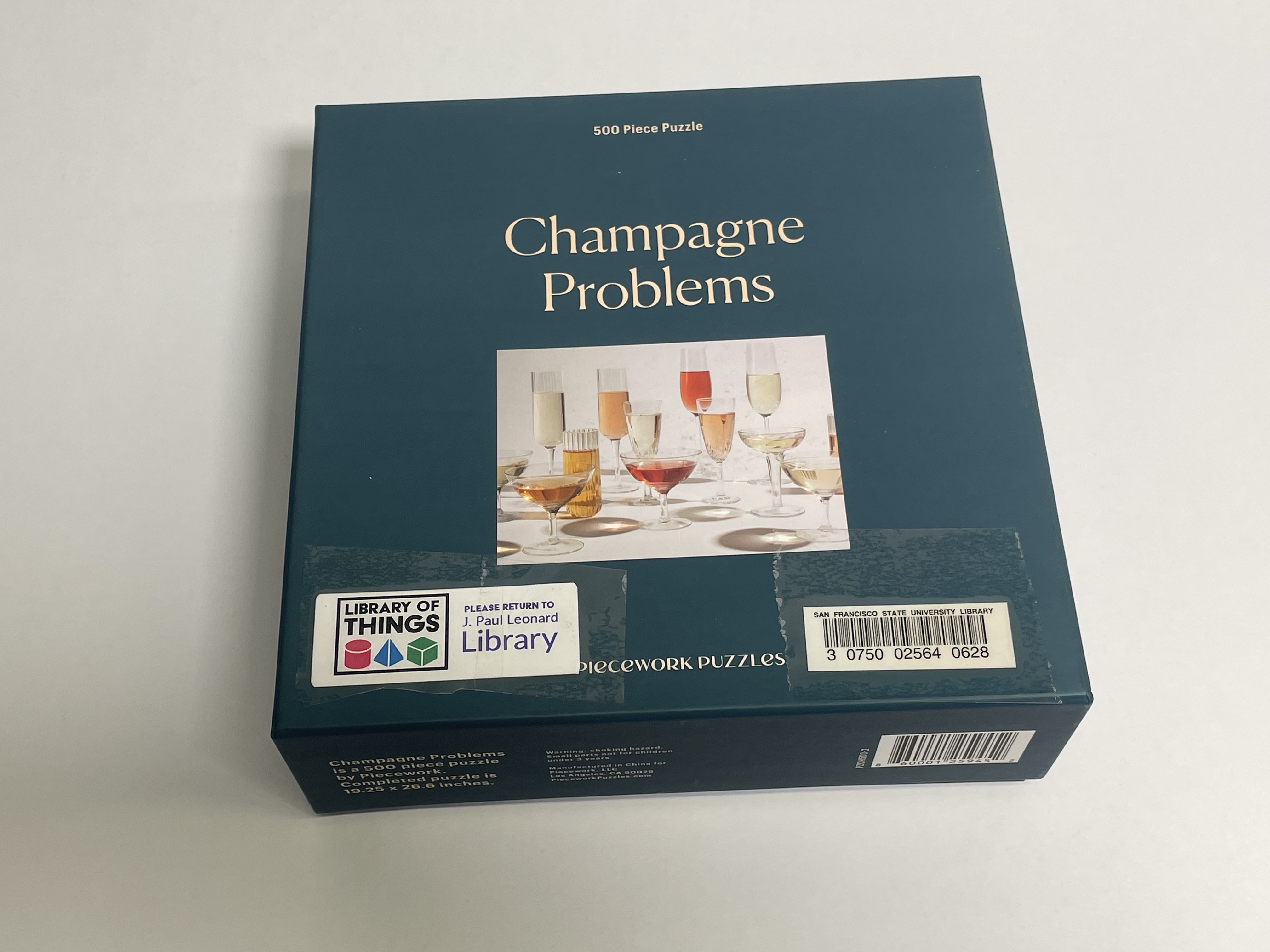Champagne Problems Puzzle