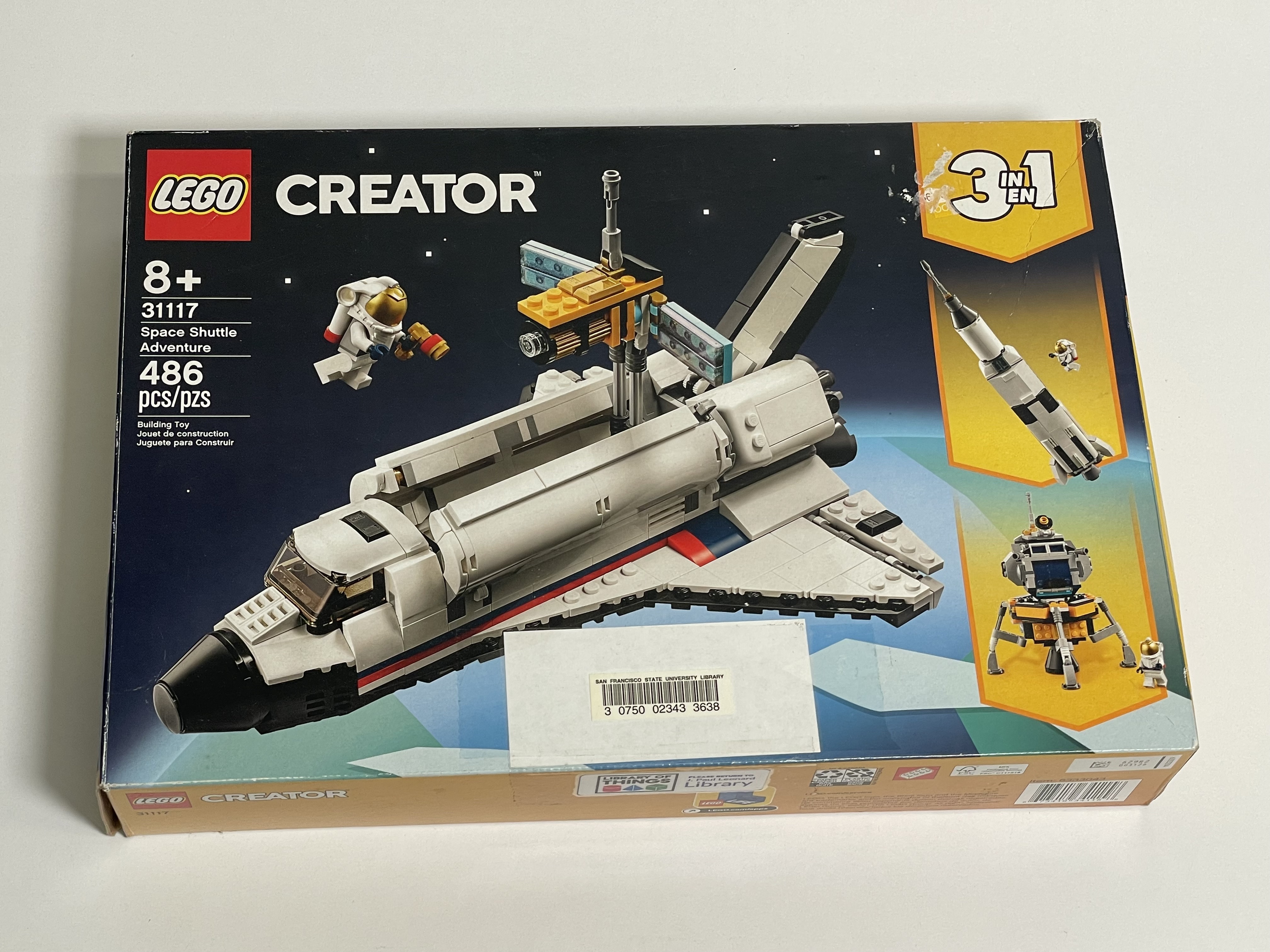 Space Shuttle Adventure Creator Legos img