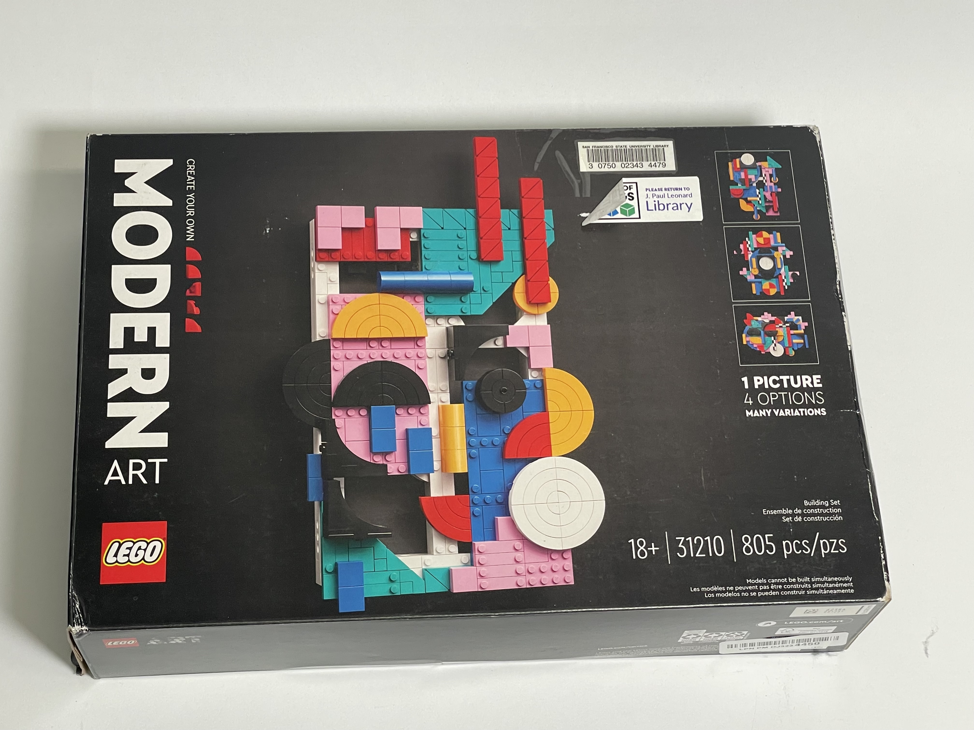 Modern Art Create Your Own Legos img