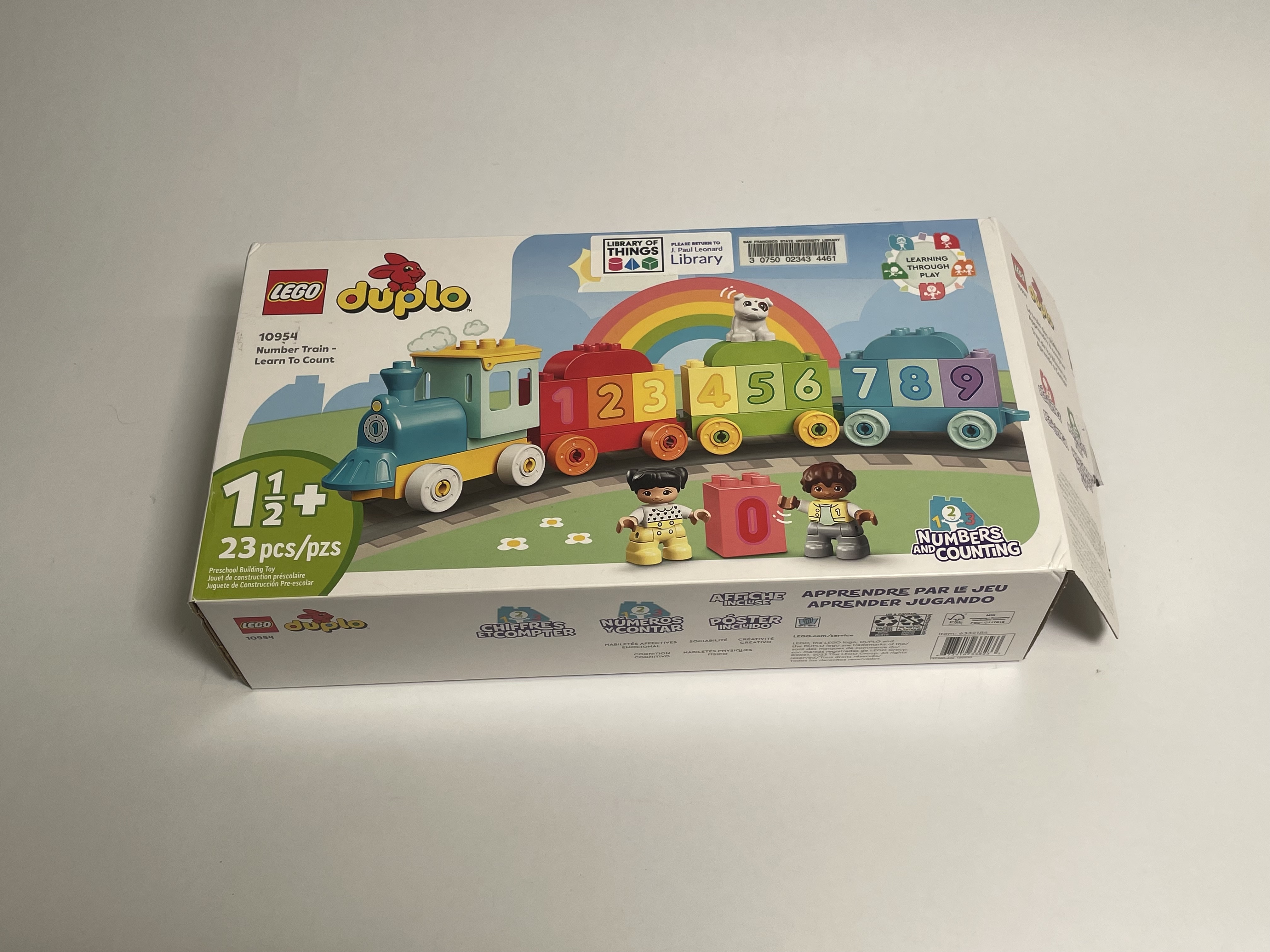 Duplo Number Train Legos