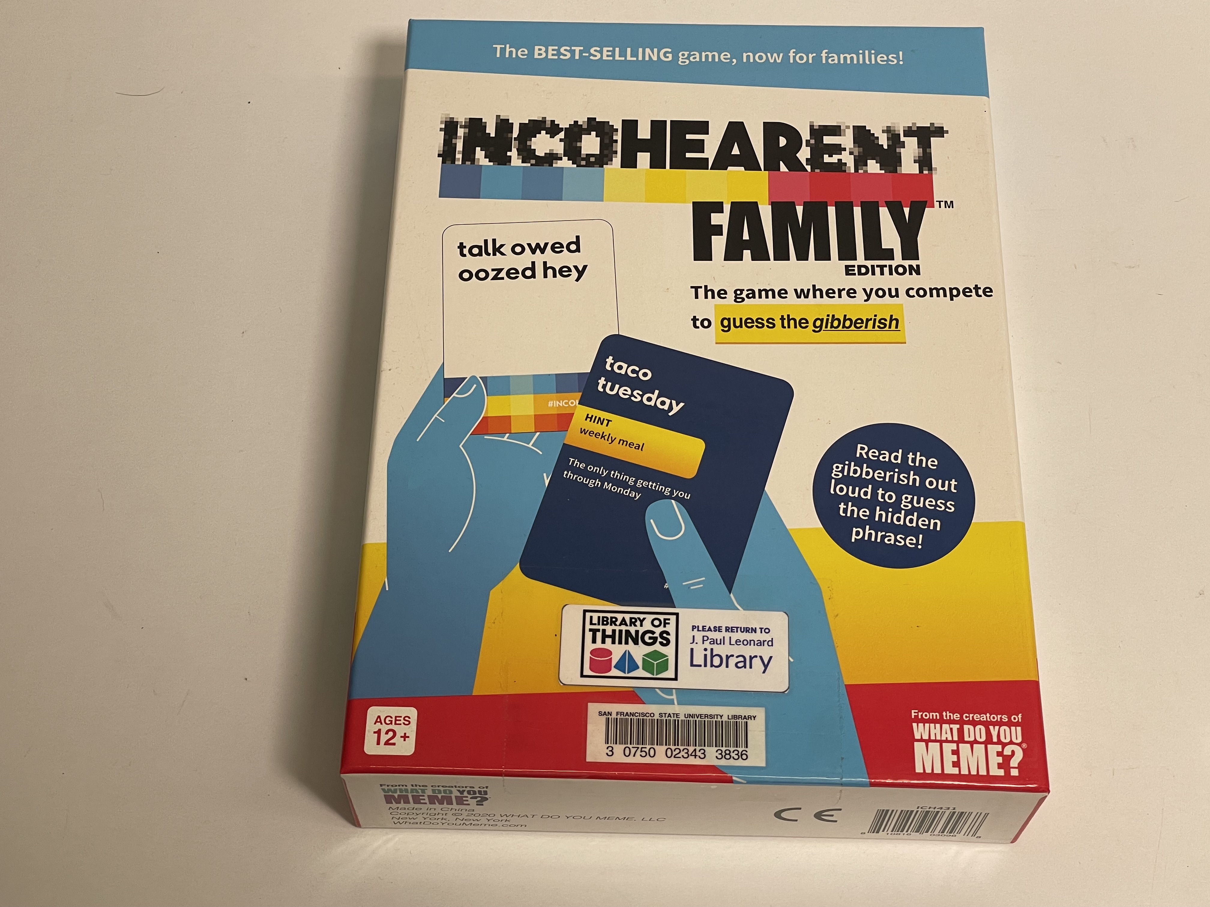 Incoherent Family Game img