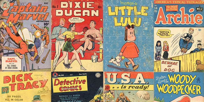 Classic comic books