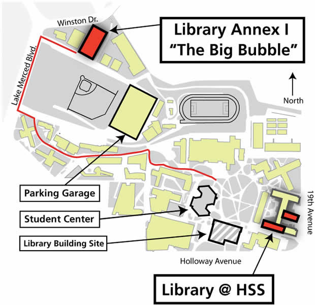 map of campus