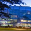 SFSU Library at twilight