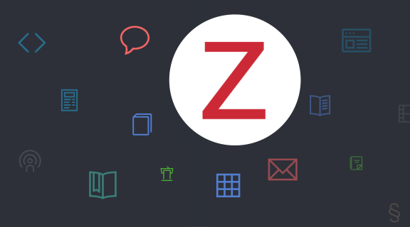 Zotero logo "z"